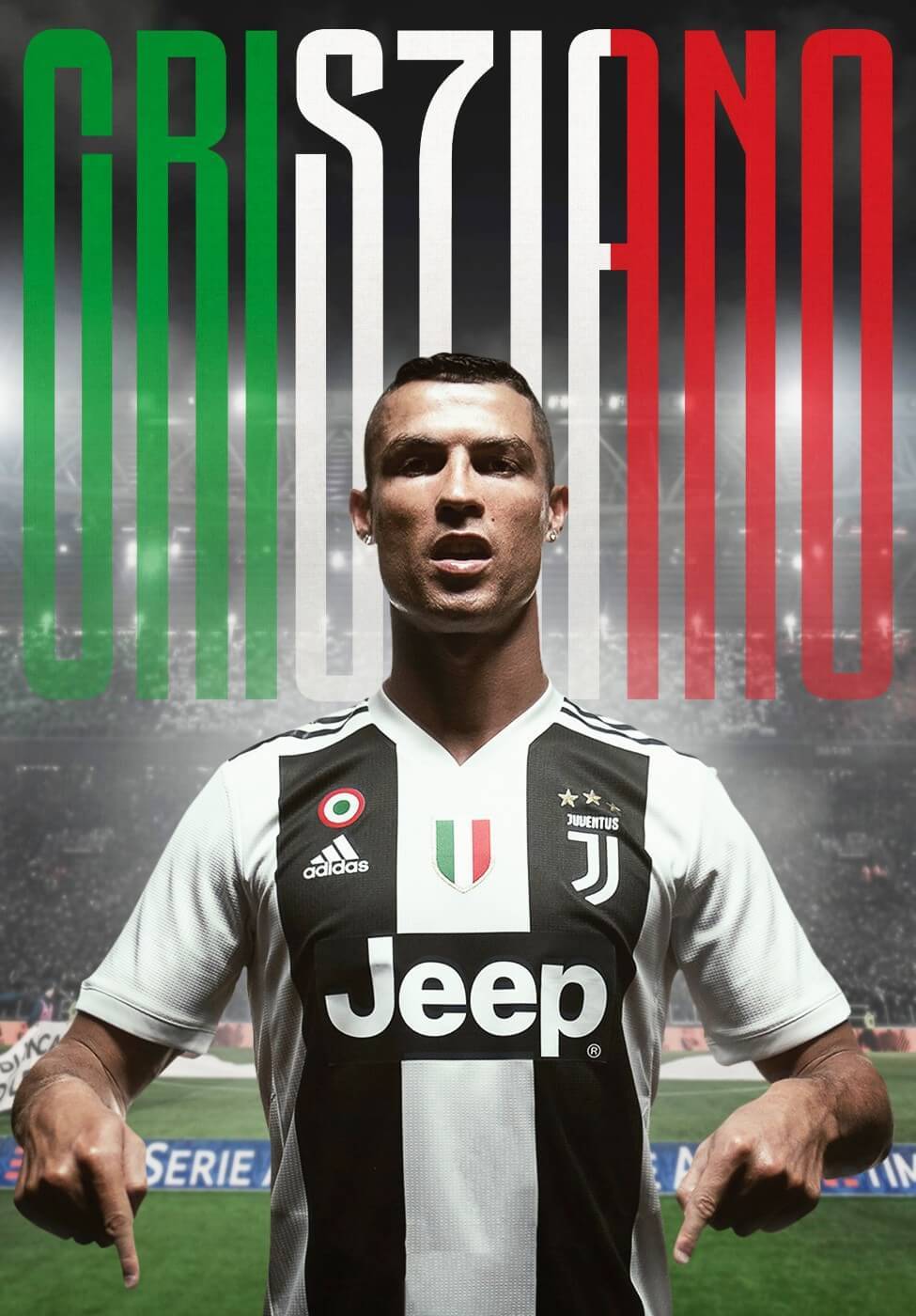 Cristiano Ronaldo- Juventus - Canvas Prints by Tallenge Store ...