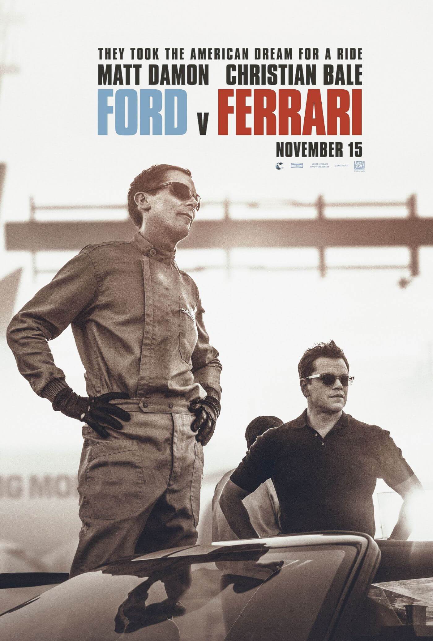 Ford Vs Ferrari Christian Bale Matt Damon Le Mans 66 Hollywood English Action Movie Poster Large Art Prints By Kaiden Thompson Buy Posters Frames Canvas