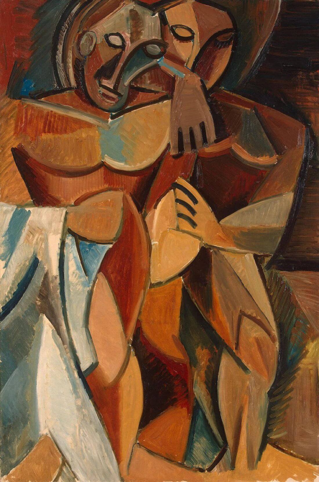 Friendship - Pablo Picasso - Primitivism Art Painting - Large Art ...