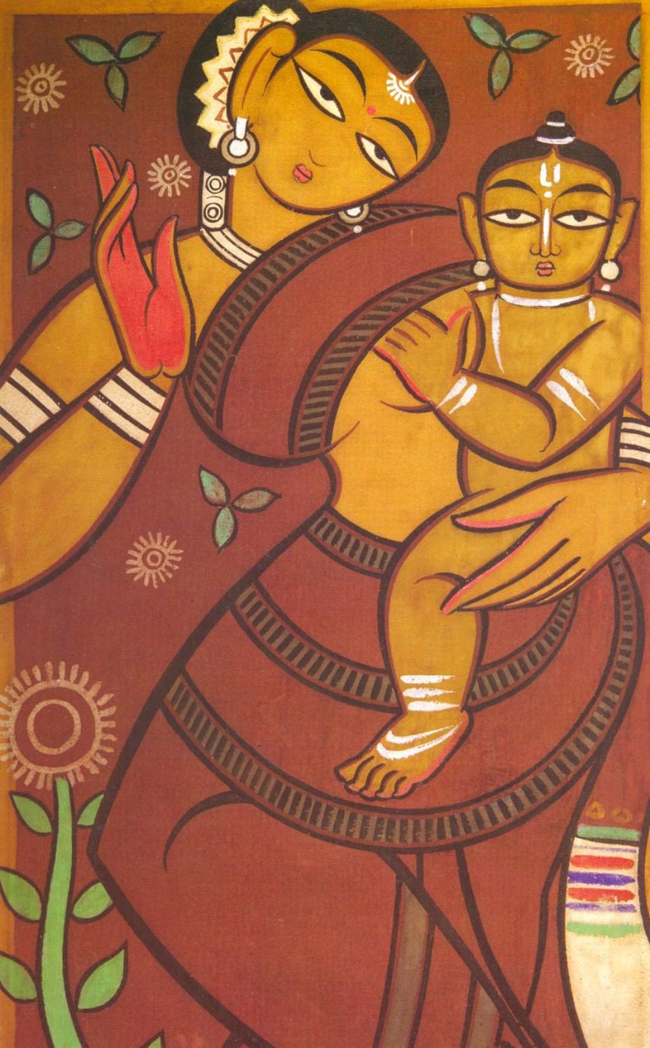 Mother and Child - Art Prints by Jamini Roy | Buy Posters, Frames ...