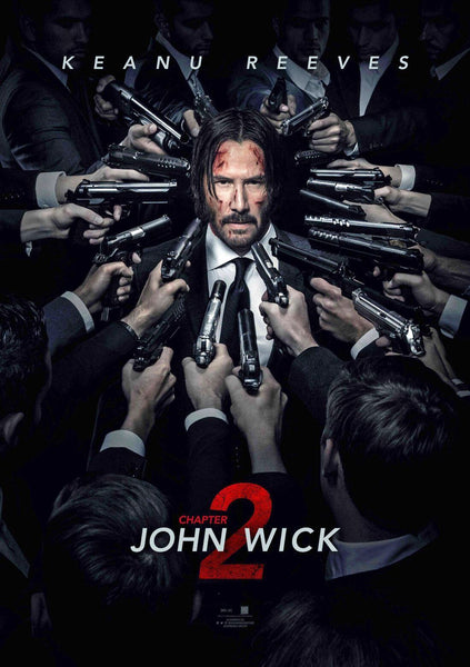 John Wick Keanu Reeves Hollywood English Action Movie Poster 1 Framed Prints By Movie 0017