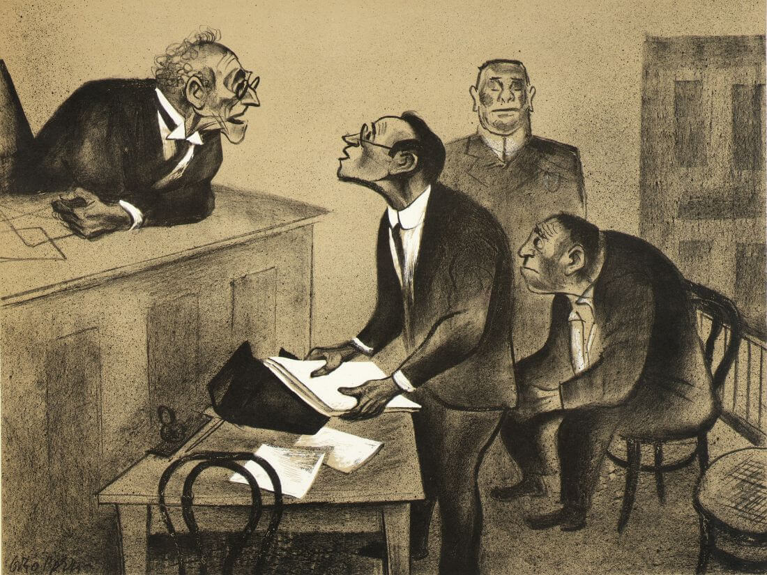 Judge And Lawyer In Courtroom C1953 - William Gropper - Law Office  Illustrated Art Painting - Posters by Office Art | Buy Posters, Frames,  Canvas & Digital Art Prints | Small, Compact, Medium and Large Variants