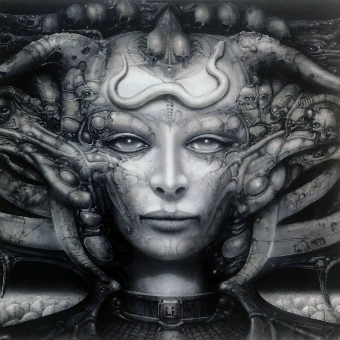 Li - H R Giger - Sci Fi Poster - Canvas Prints by H R Giger ...