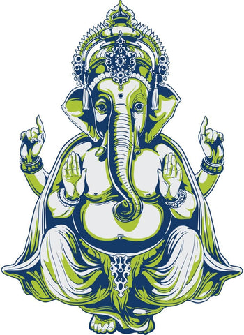 Mahaganpati Vinayak Ganesha - Digital Art Print - Posters by Raghuraman |  Buy Posters, Frames, Canvas & Digital Art Prints | Small, Compact, Medium  and Large Variants