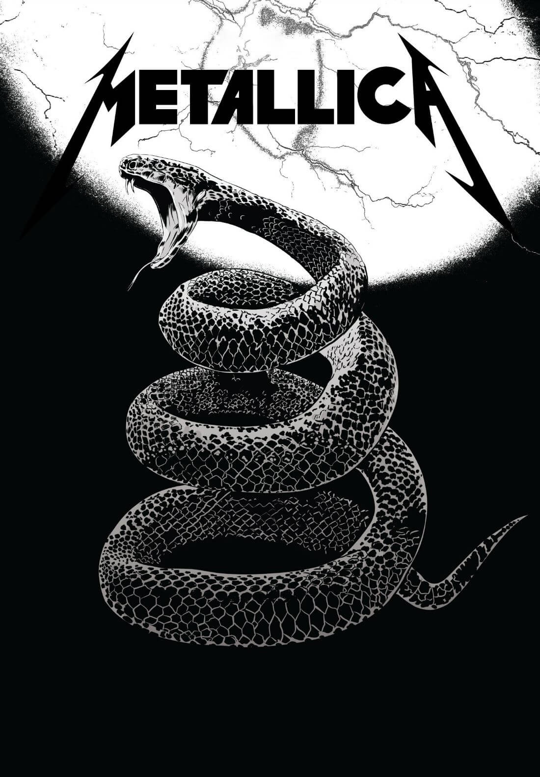 metallica concert poster