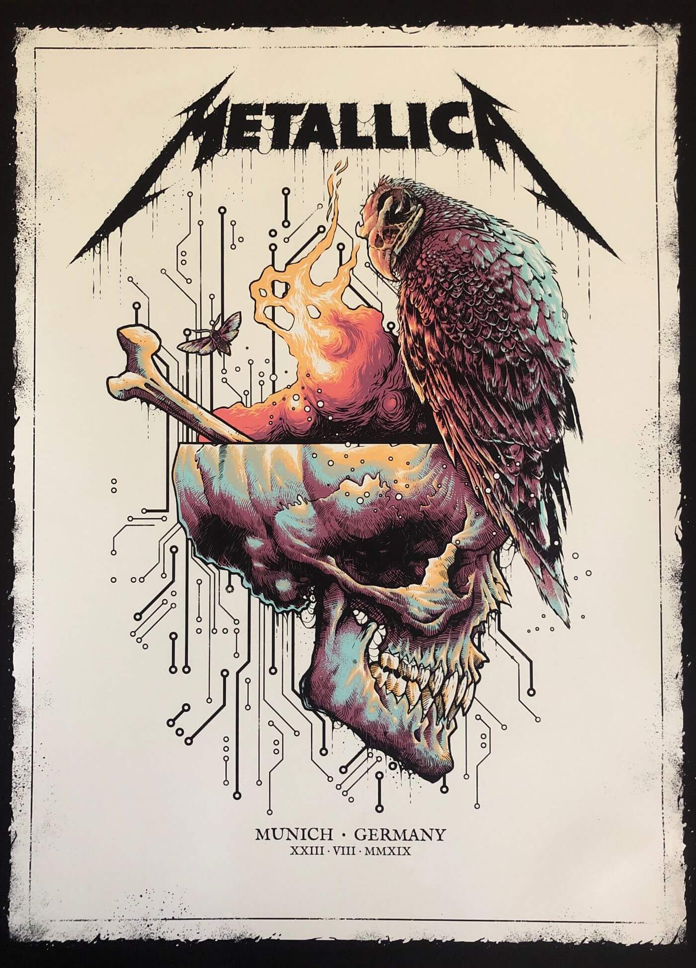 metallica concert poster