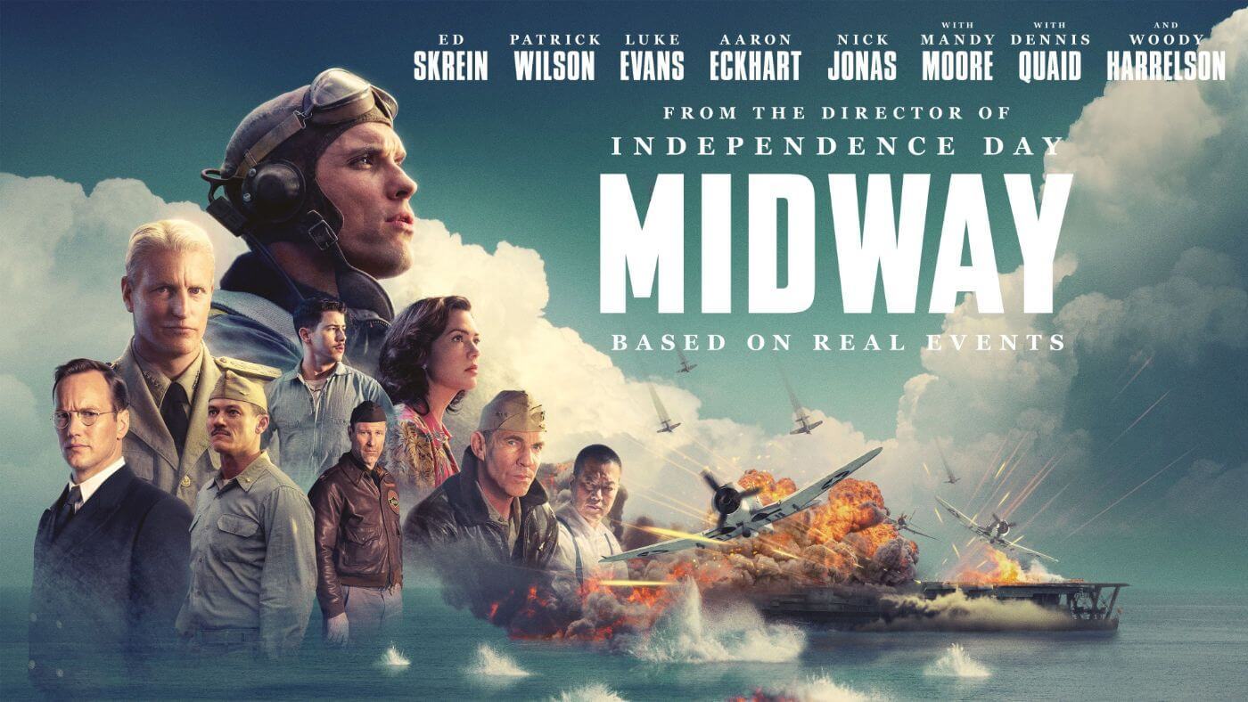 Midway (2019) - Hollywood War WW2 Original Movie Poster - Life Size Posters  by Kaiden Thompson | Buy Posters, Frames, Canvas & Digital Art Prints |  Small, Compact, Medium and Large Variants