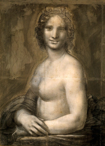 Nude Mona Lisa ( La Joconde nue ) - Leonardo da Vinci - Art Prints by  Leonardo da Vinci | Buy Posters, Frames, Canvas & Digital Art Prints |  Small, Compact, Medium and Large Variants