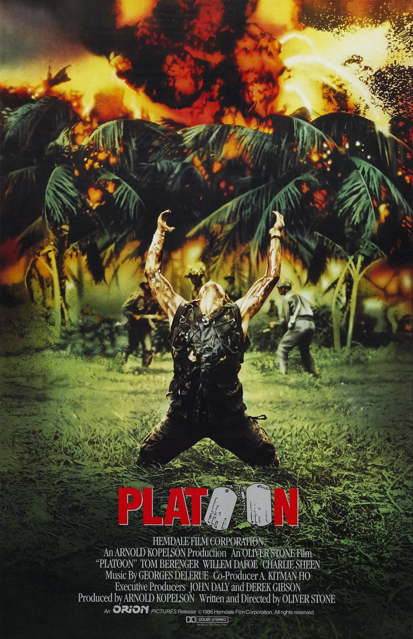 Platoon Oliver Stone Directed Hollywood Vietnam War Classic Movie Poster Life Size Posters By Kaiden Thompson Buy Posters Frames Canvas Digital Art Prints Small Compact Medium And Large Variants