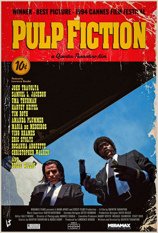 Pulp Fiction - John Travolta And Samuel L Jackson- Movie Still 1 by ...