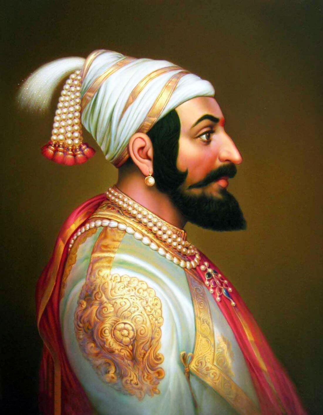 Shivaji Maharaj - Art Painting - Art Prints by Royal Portraits ...