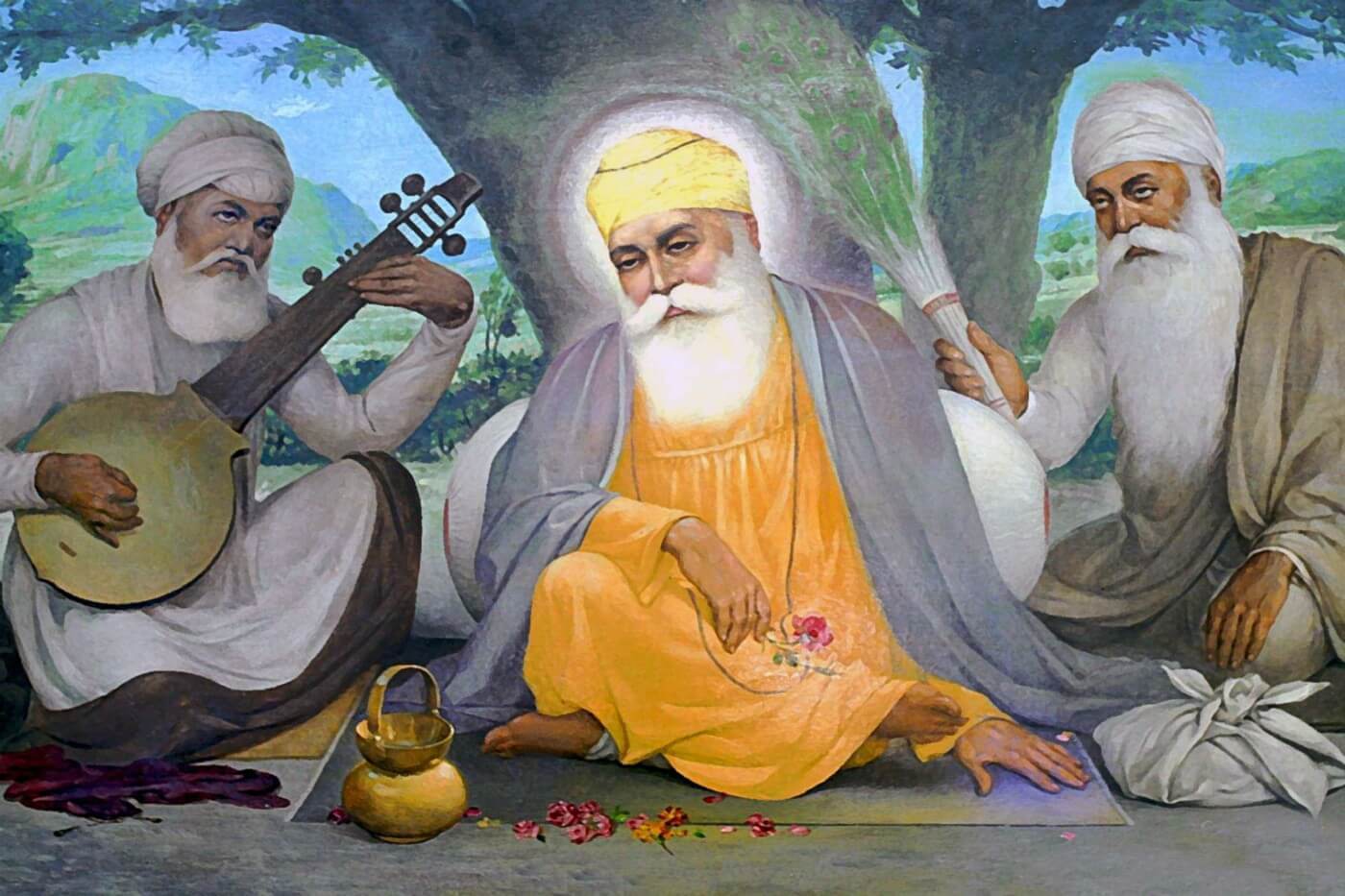Sikh Guru Nanak Dev II - Posters by Akal | Buy Posters, Frames ...