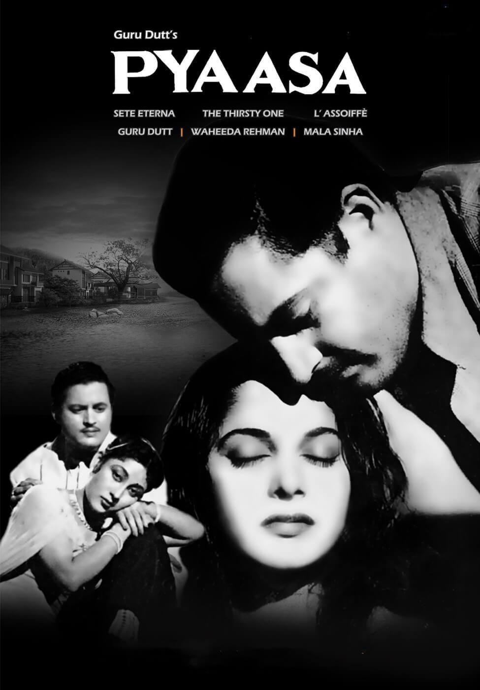 Vintage Movie Poster Pyasa Life Size Posters By Tallenge Store Buy Posters Frames Canvas Digital Art Prints Small Compact Medium And Large Variants
