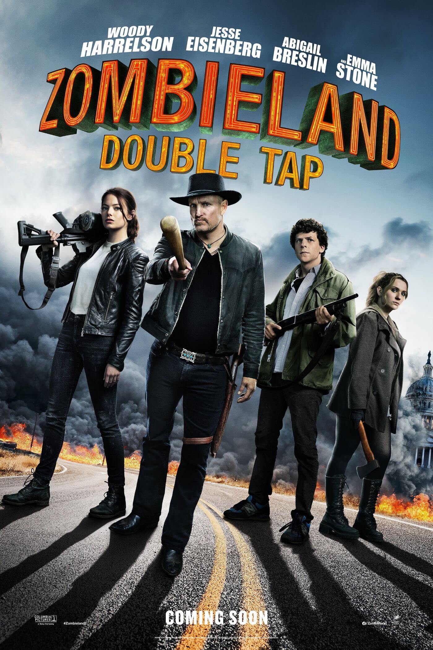 Zombieland Double Tap Woody Harrelson Emma Stone Hollywood Action Movie Poster Life Size Posters By Kaiden Thompson Buy Posters Frames Canvas Digital Art Prints Small Compact Medium And Large Variants