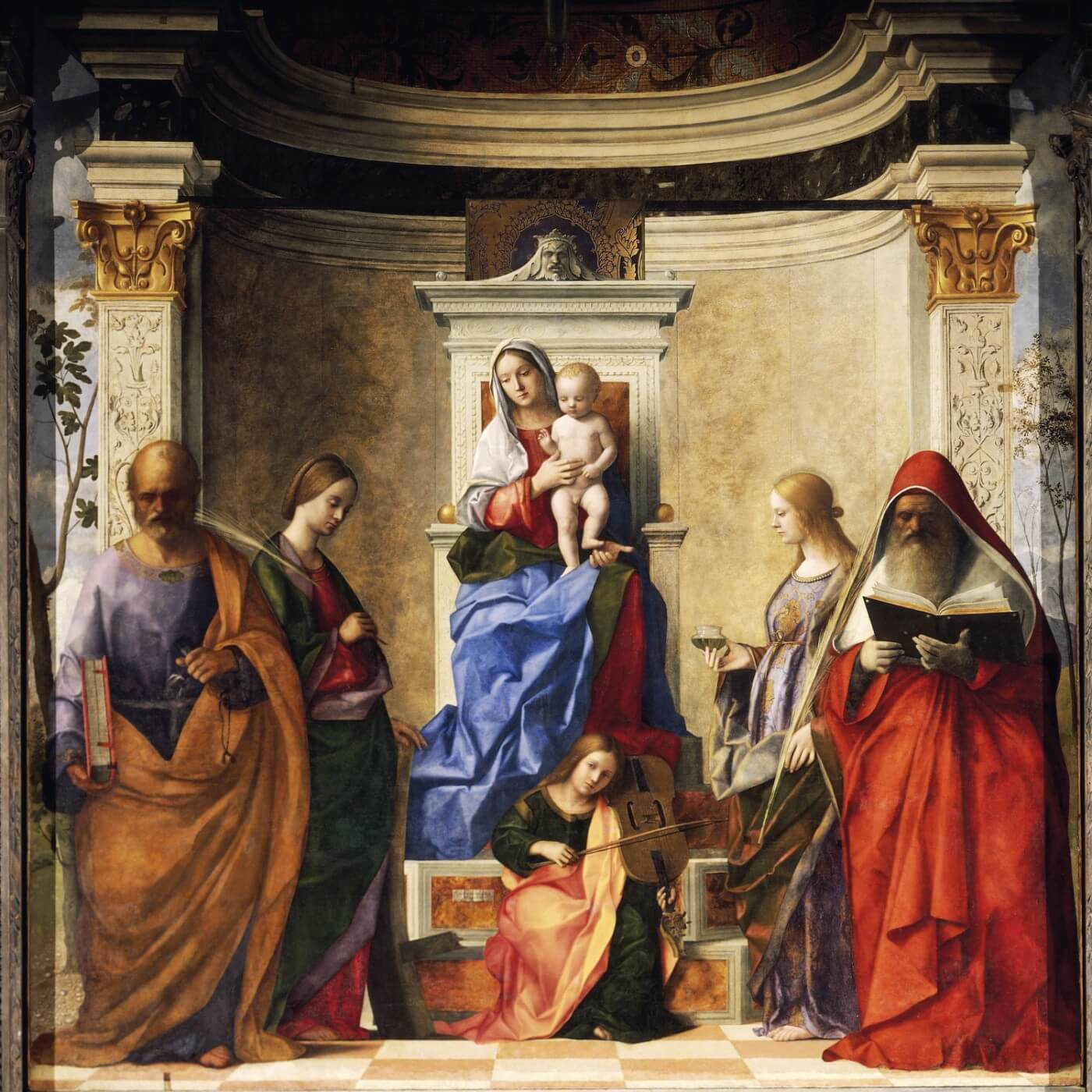 San Zaccaria Altarpiece - Art Prints by Giovanni Bellini | Buy Posters ...