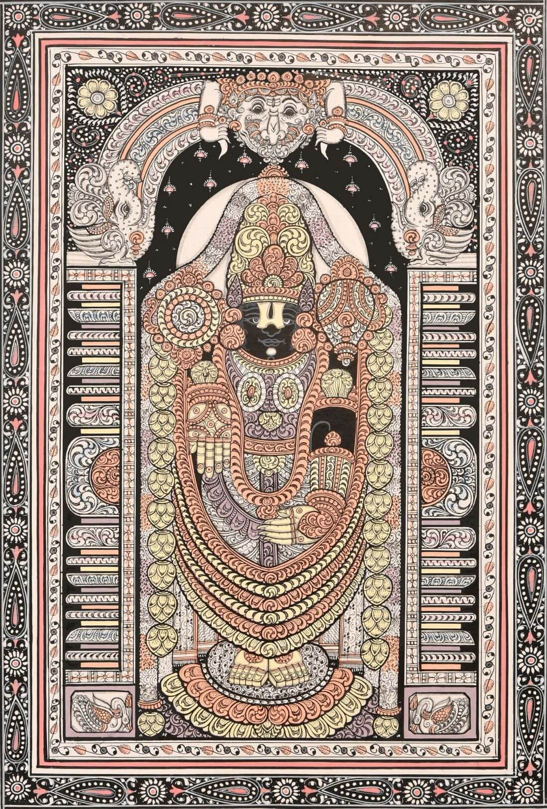 Lord Tirupati Balaji - Venkateshwara Srikalahasti - Art Prints by ...