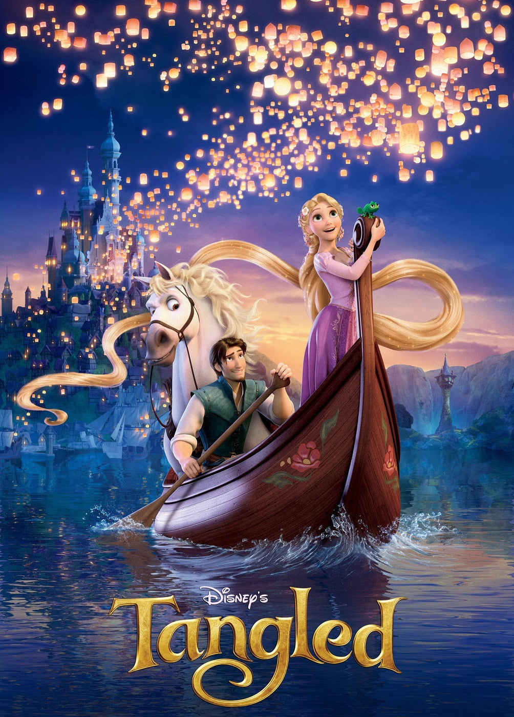 Tangled Movie Promotional Artwork - Framed Prints by Joel Jerry ...