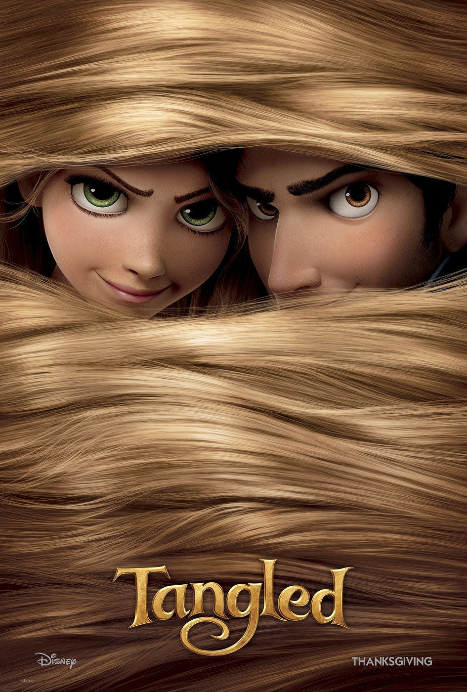 Tangled Movie Promotional Artwork - Posters by Joel Jerry | Buy ...