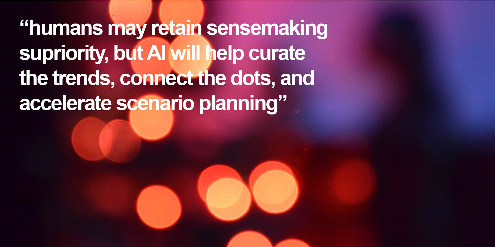 Transformational Potential of AI for Strategic Foresight