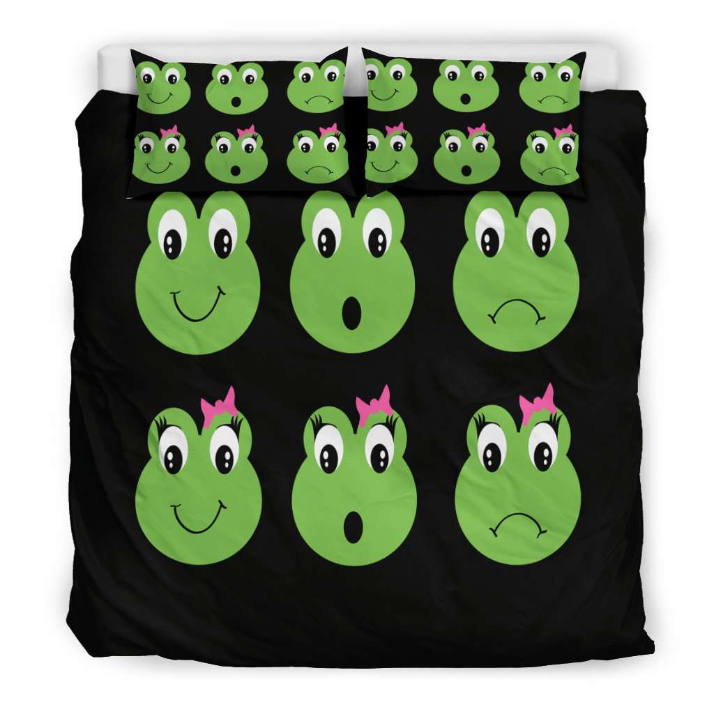 Green Frog Bedding Set Hi Siena