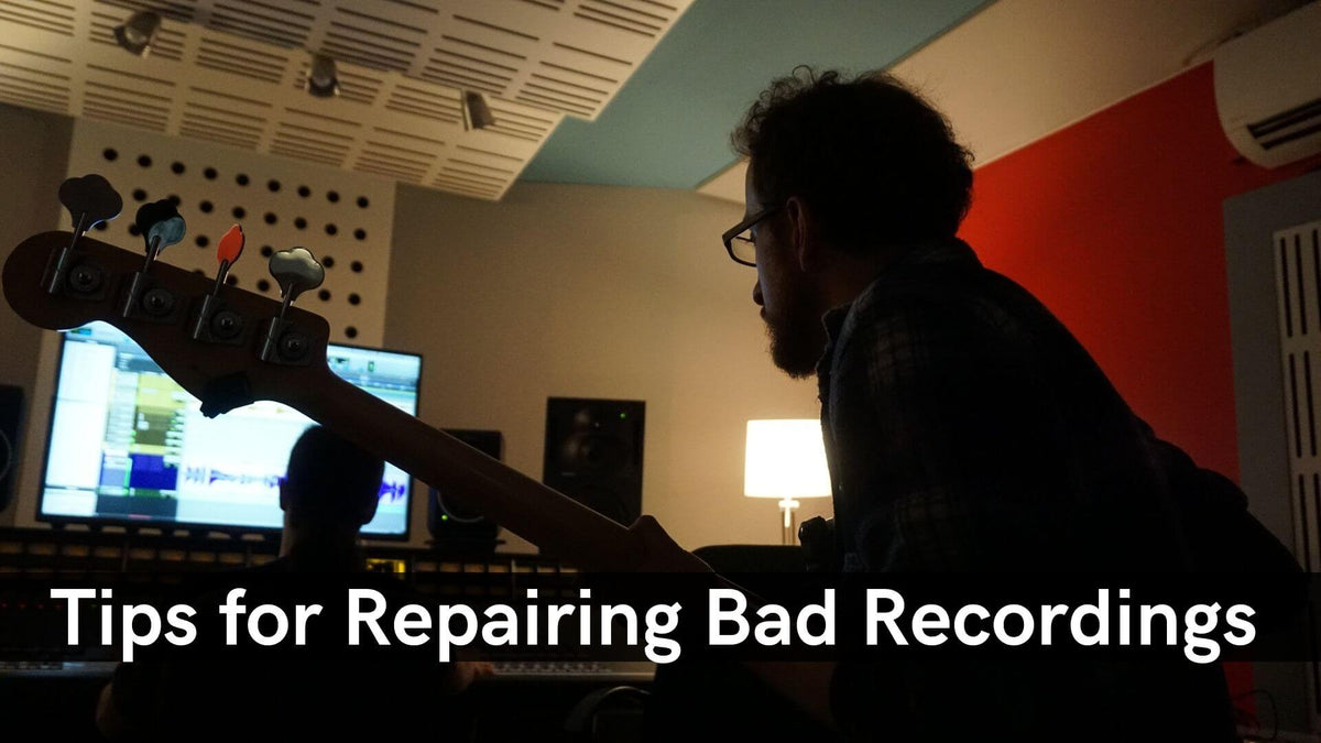 Tips for Repairing Bad Recordings
– Mastering The Mix
