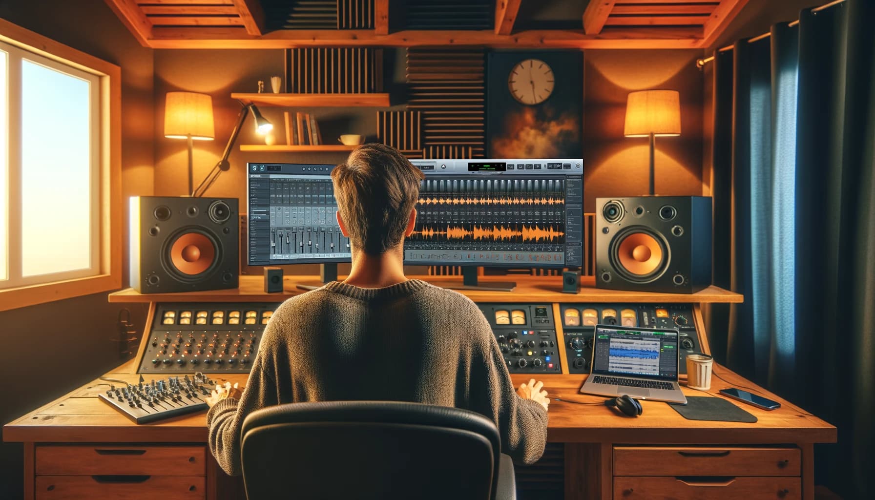 Mastering in a home studio