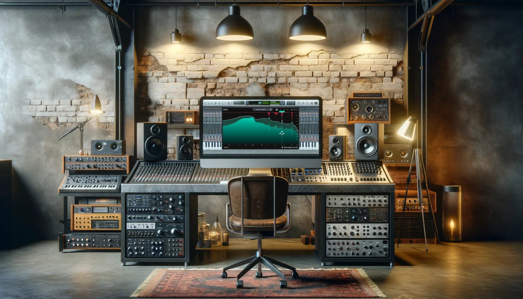 RESO in a music studio