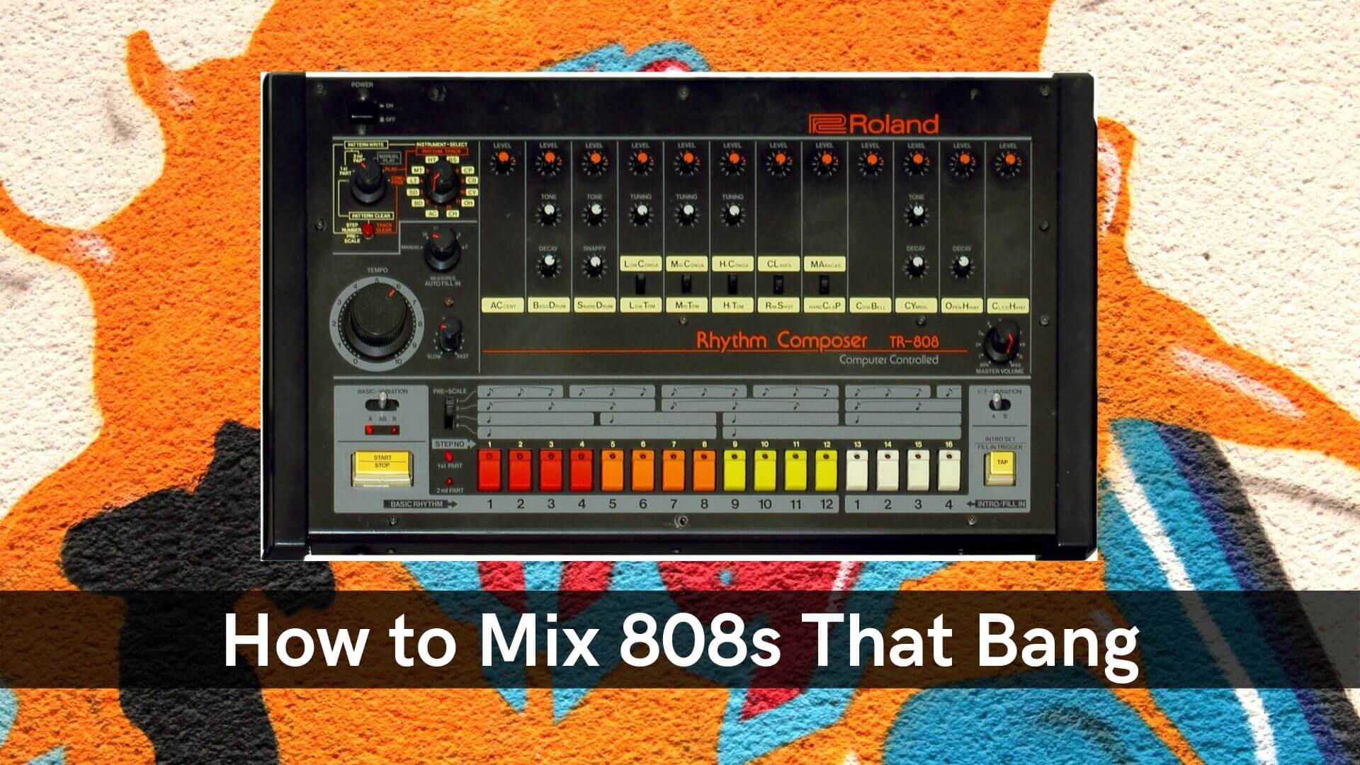 How to Mix 808s That Bang