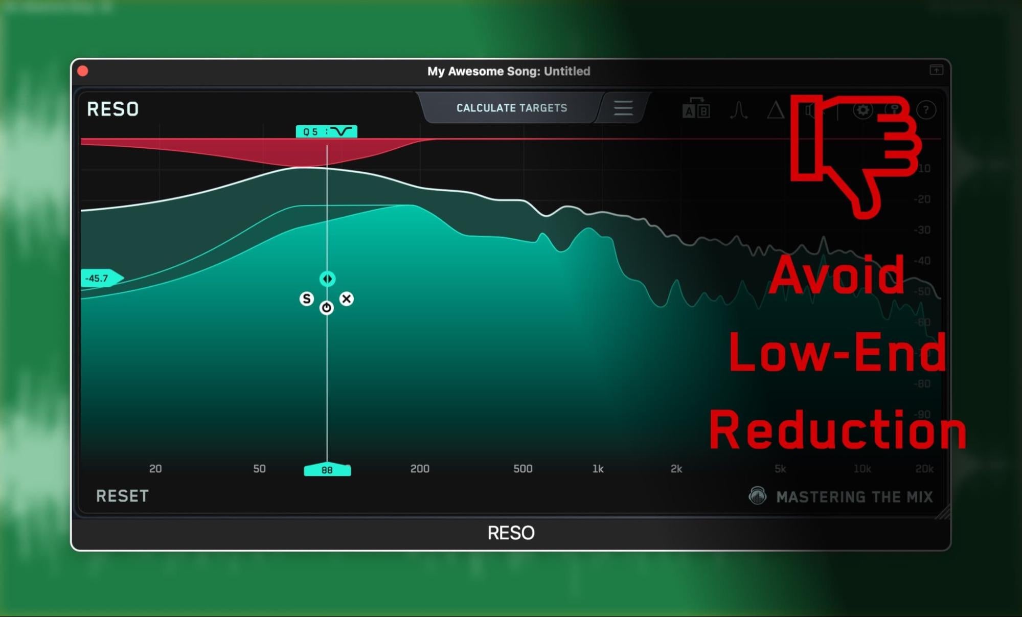 Avoid low-end reductions