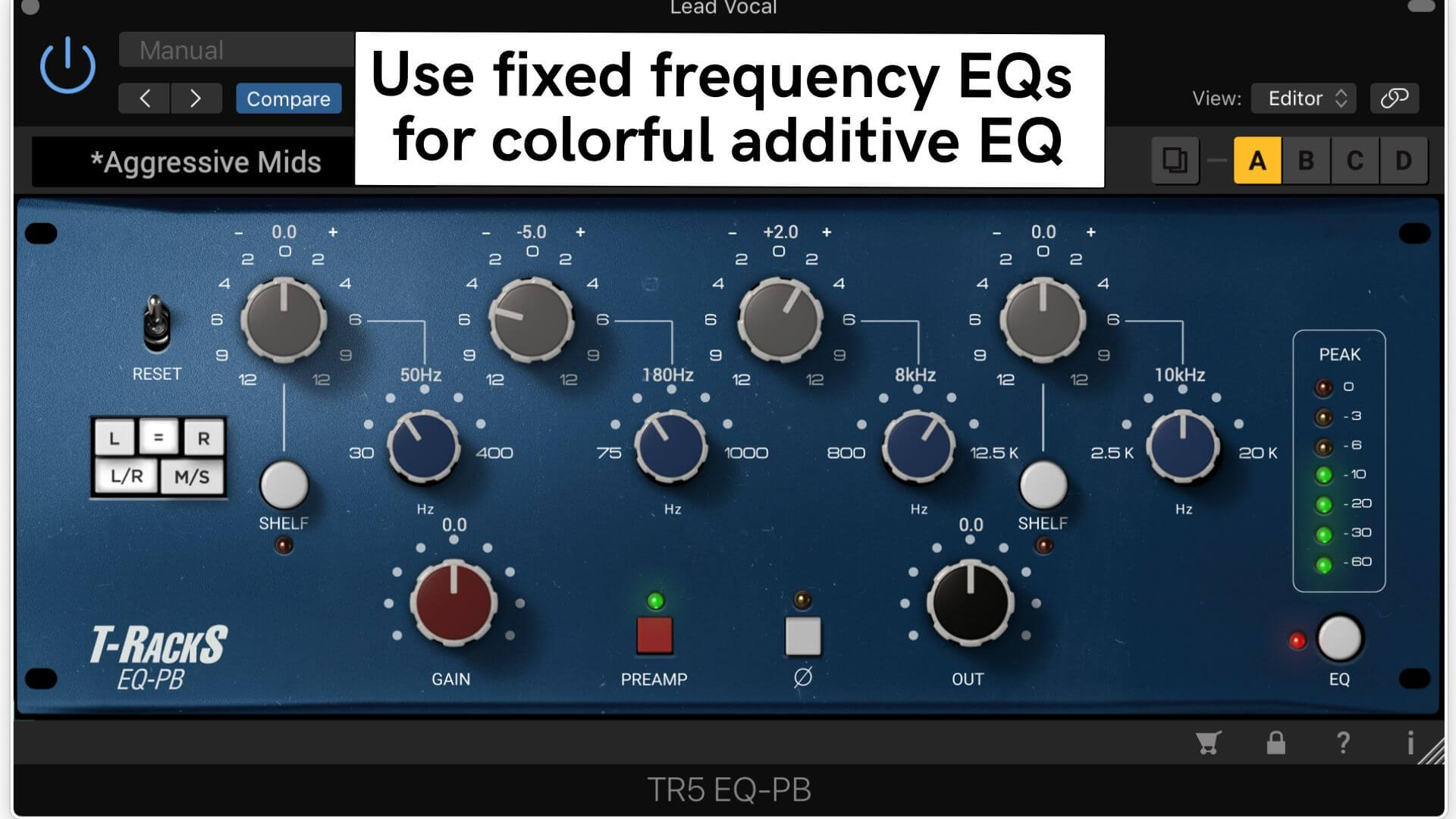 Fixed Frequency EQ