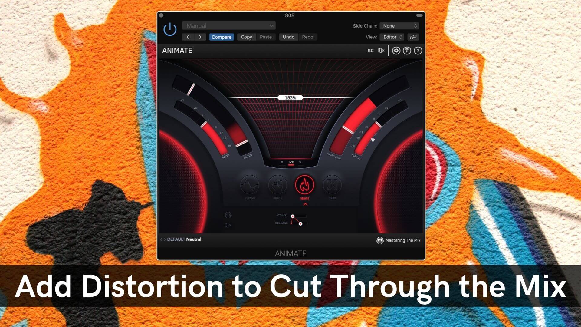 Add Distortion to Help Your 808 Cut Through the Mix
