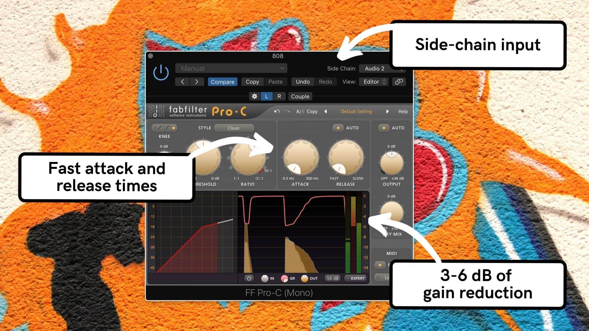 Add Punch and Sustain to your 808s Using Compression