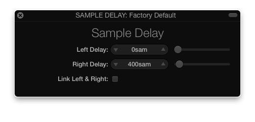 Sample Delay