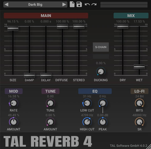 Tal Reverb free VST