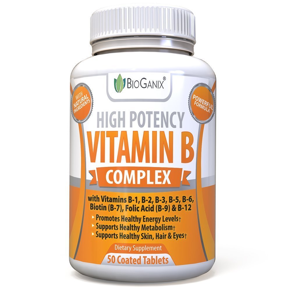 Saga liberaal rekken Vitamin B Complex (50 capsules) – Bioganix