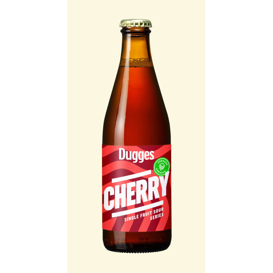 Dugges, Cherry, Single Fruit Sour, 4.8%, 330ml - The Epicurean