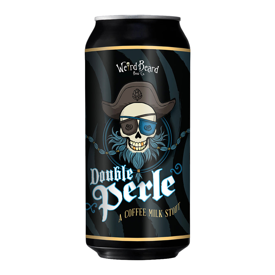 Weird Beard, Double Perle, Coffee Milk Stout, 8.6%, 440ml - The Epicurean