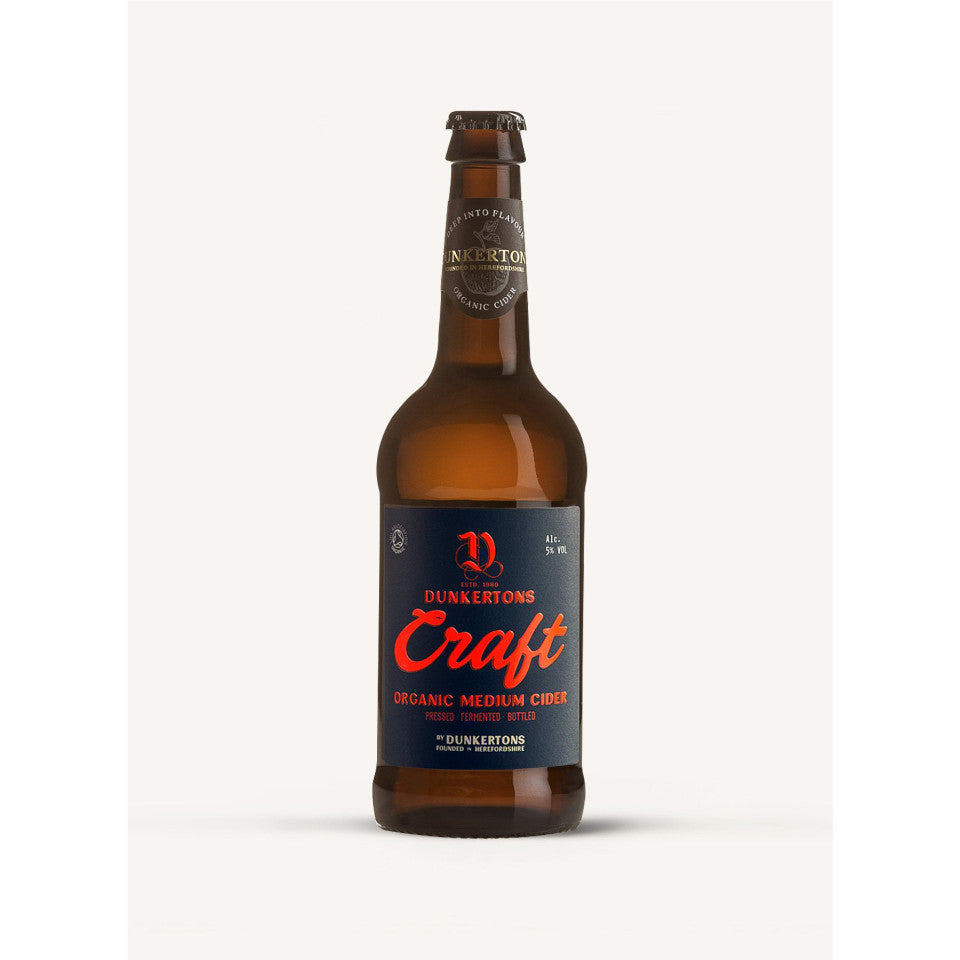 Dunkertons, Craft Cider Bottle, 5.0%, 500ml - The Epicurean