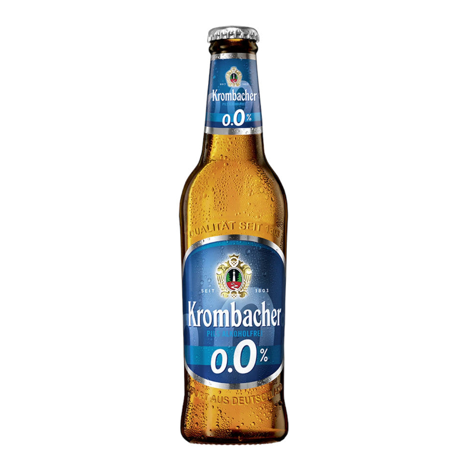 Krombacher, Alcohol Free German Pilsner, 0.0%, 330ml - The Epicurean