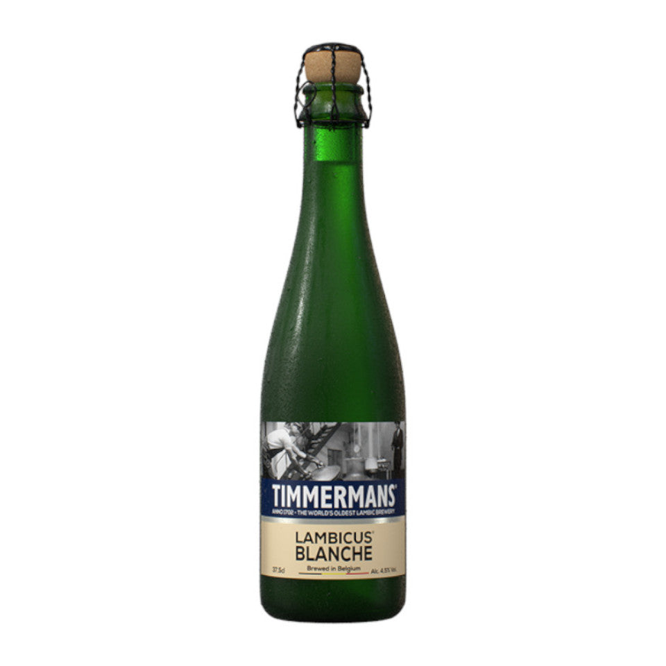 Timmermans, Lambicus Blanche, Wheat Lambic, 4.5%, 375ml - The Epicurean