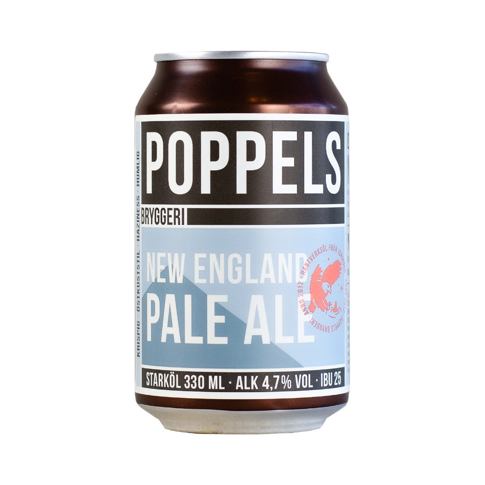 Poppels, New England Pale Ale, 4.7%, 330ml - The Epicurean