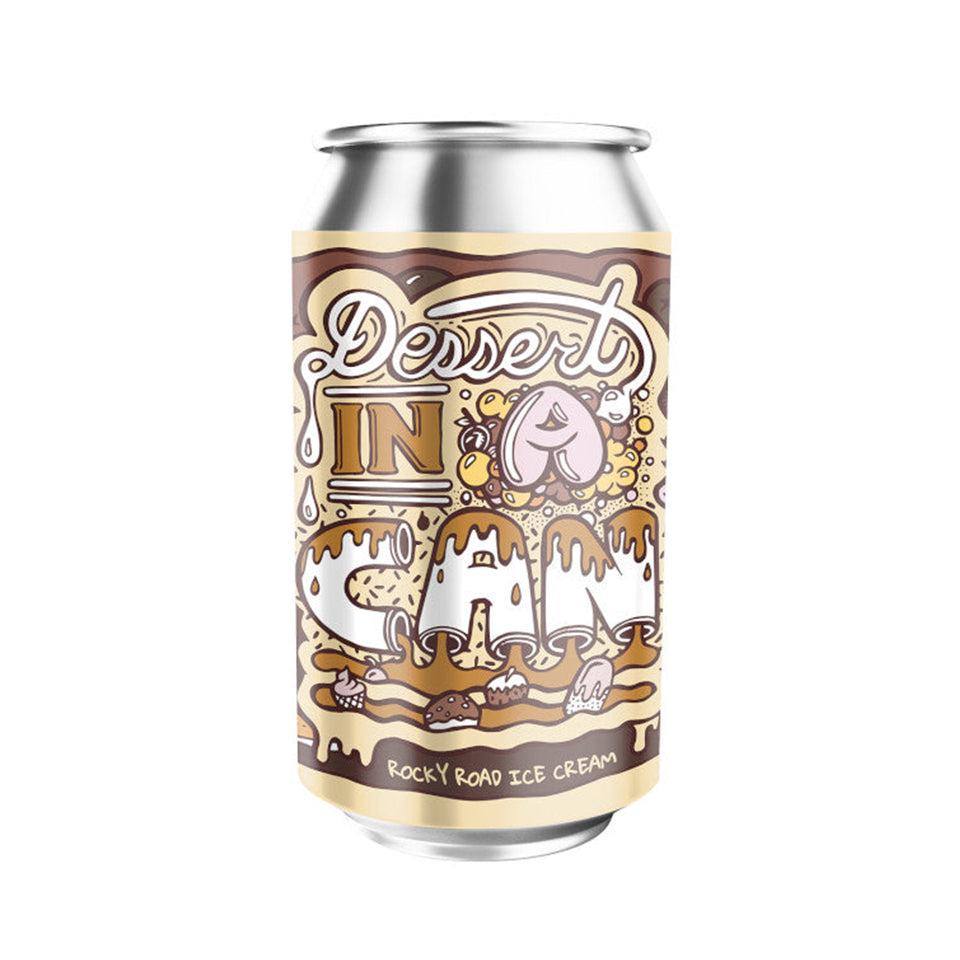 Amundsen, Dessert In A Can Rocky Road Ice Cream Stout, Imperial Stout, 10.5%, 330ml - The Epicurean