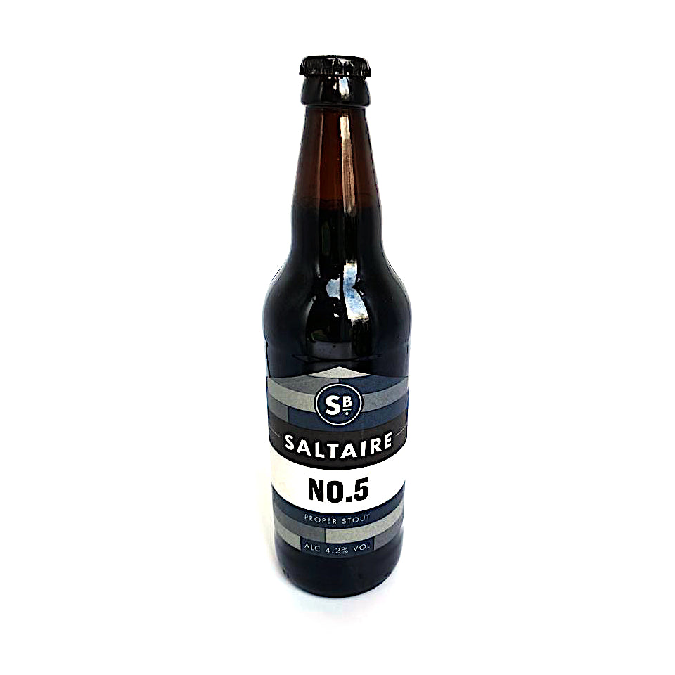 Saltaire, No 5, Proper Stout, 4.2%, 500ml - The Epicurean