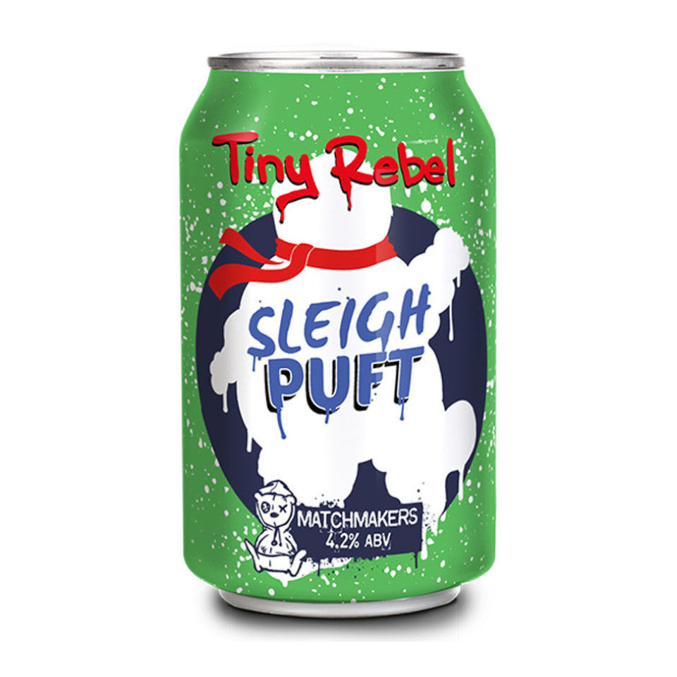 Tiny Rebel, Sleigh Puft Matchmakers, Mint Chocolate Porter, 4.2%, 330ml - The Epicurean
