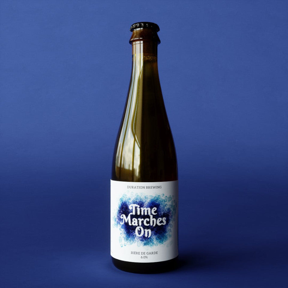 Duration Brewing, Time Marches On, Bier De Garde, Farmhouse Ale, 6.0%, 375ml - The Epicurean