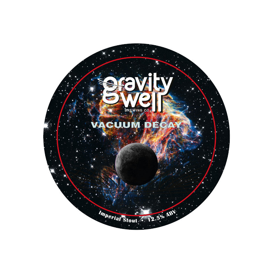 Gravity Well, Vacuum Decay, Chocolate, Coconut & Vanilla Imp Stout, 12.5%, 440ml - The Epicurean