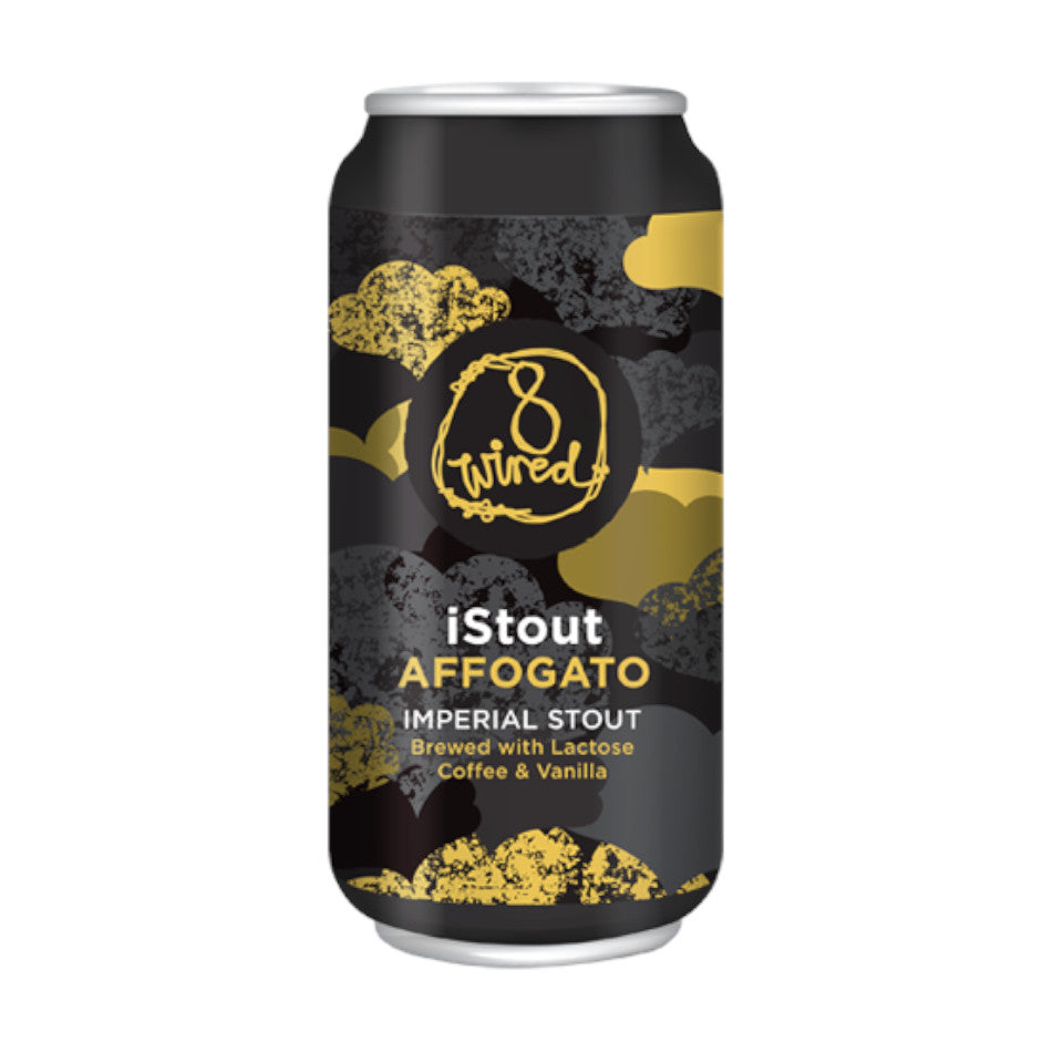 8 Wired, iStout Affogato, Imperial Coffee Milk Stout, 10%, 440ml - The Epicurean