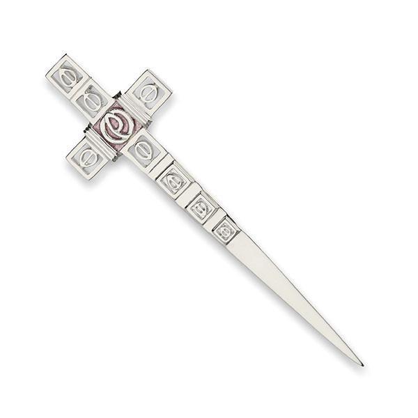 Charles Rennie Mackintosh Silver Kiltpin EB109