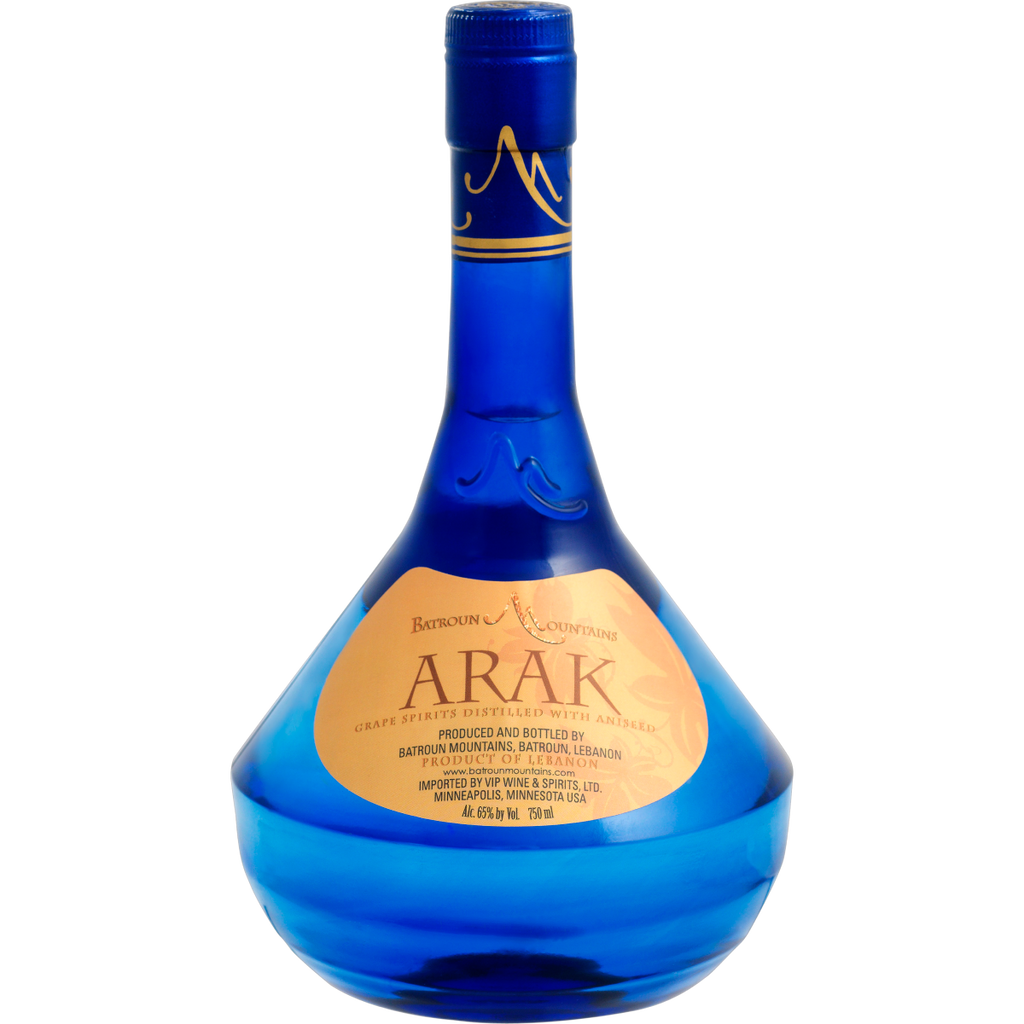 Batroun Mountains Arak Blue 500ml 65 Alcohol 209 Lebanese Wine