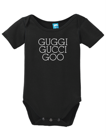 baby gucci onesie